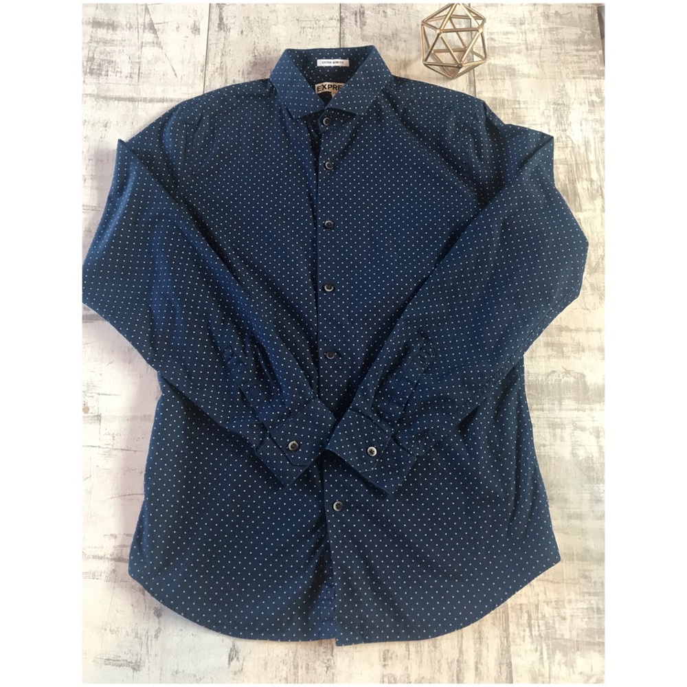Express Mens Button Down Shirt